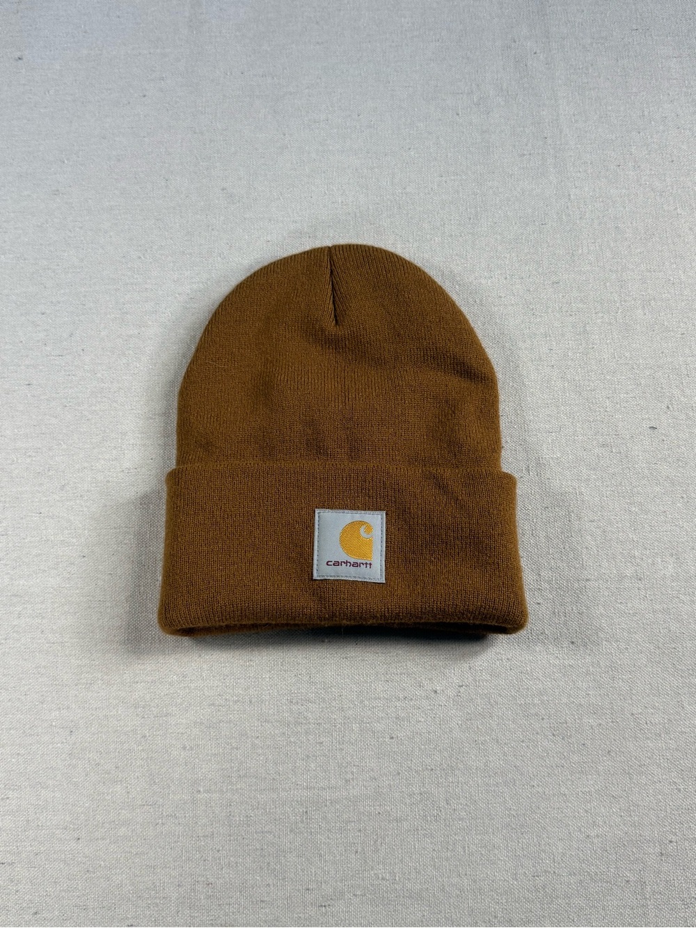 Unisex Carhartt Acrylic Watch Toque Beanie Brown Color Size OS NWOT